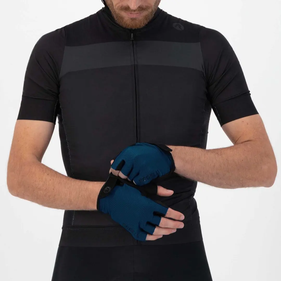 Rogelli Core Heren Fietshandschoenen - Korte Vinger - S - Donkerblauw