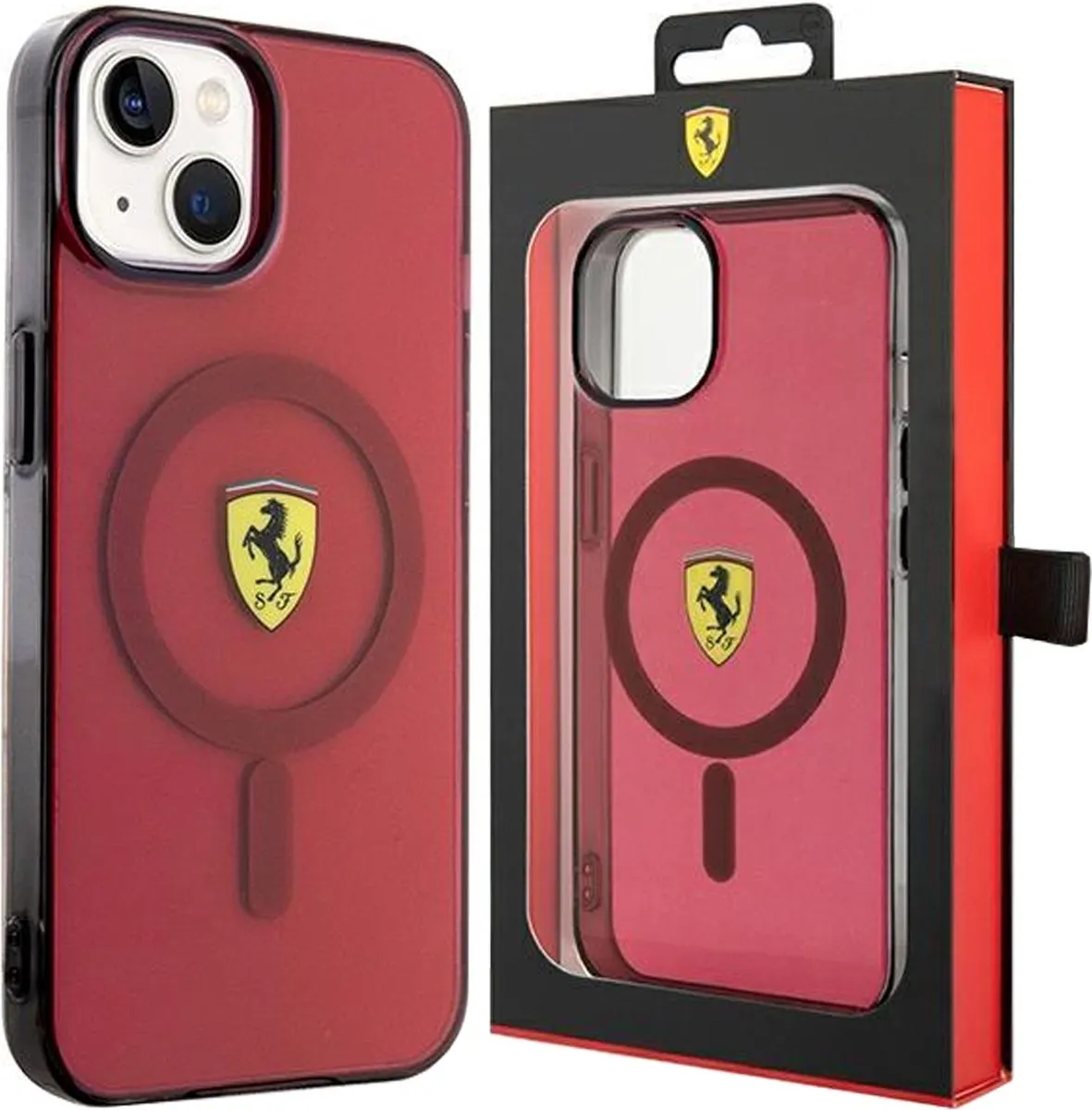 Ferrari Translucent Back Case MagSafe iPhone 14