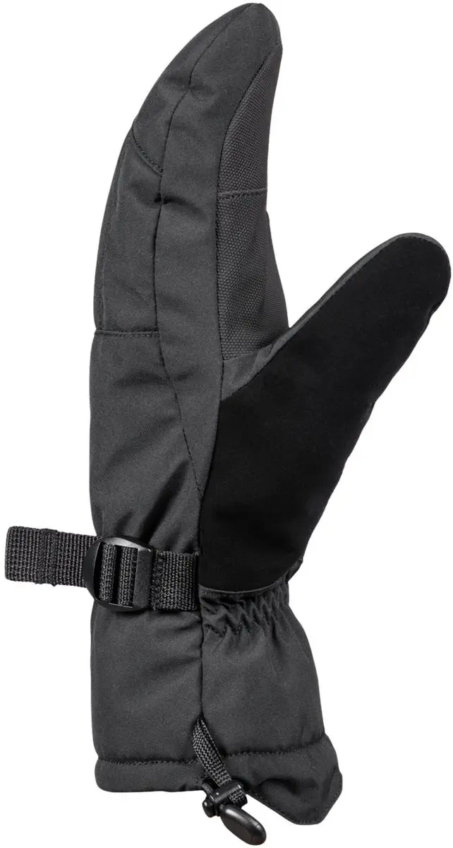 Quiksilver Mission Wanten Heren - L - Donkergrijs/Zwart