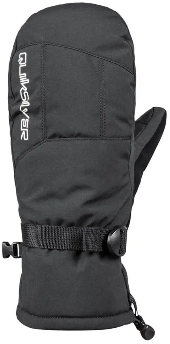 Quiksilver Mission Wanten Heren - L - Donkergrijs/Zwart