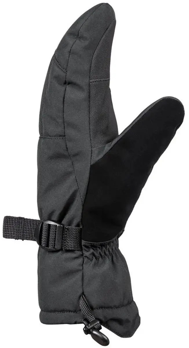 Quiksilver Mission Wanten Heren - L - Donkergrijs/Zwart