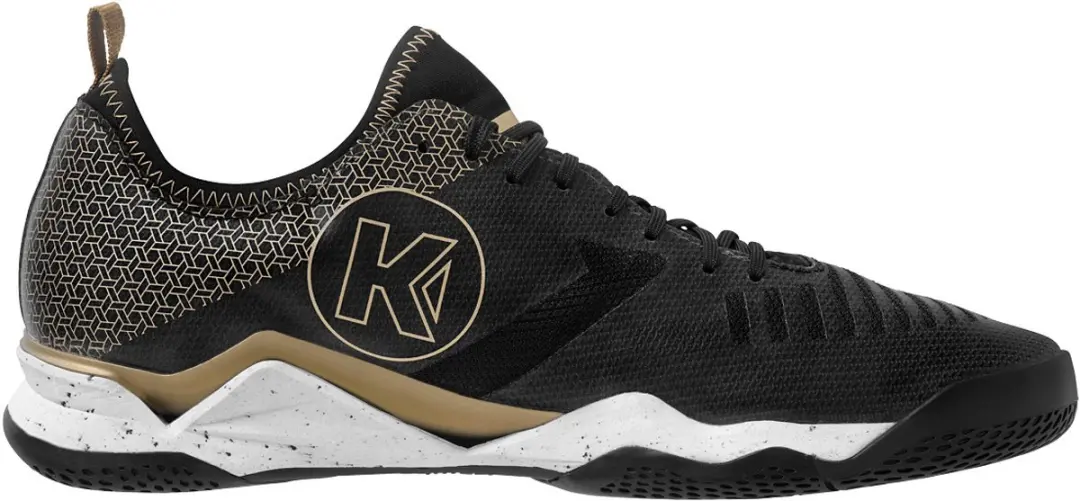 Kempa Wing Lite 2.0 Indoor Schoenen - 42 - Zwart/Wit/Goud