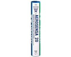 Yonex Aerosensa 20 Trainingsshuttle - 12 Stuks - Wit