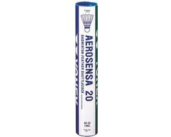 Yonex Aerosensa 20 Trainingsshuttle - 12 Stuks - Wit