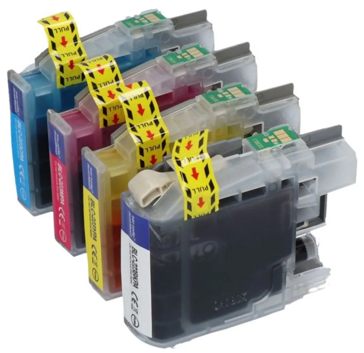 PrintAbout LC-223VALBP-PA2 Inktcartridge - 4 Kleuren - 61ml