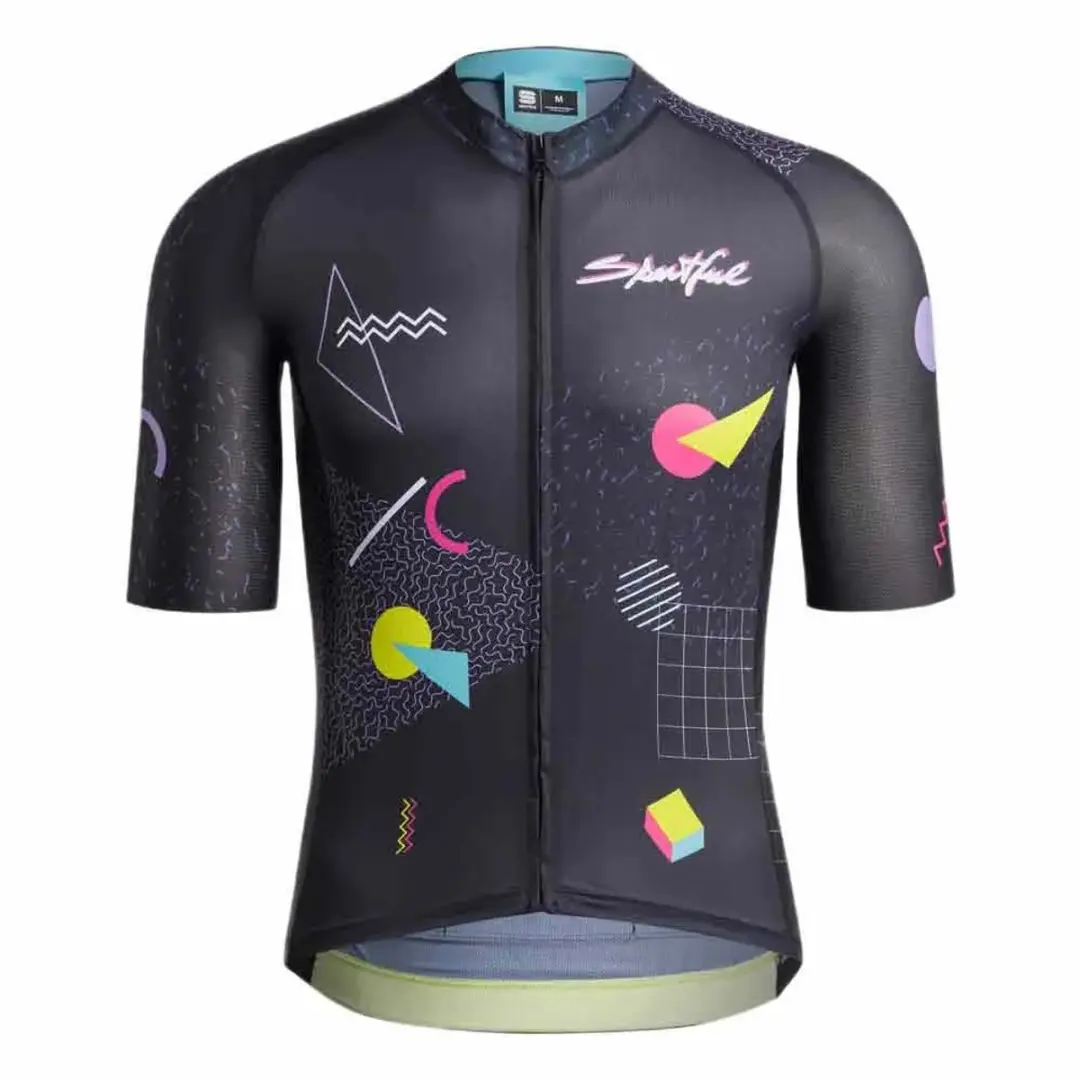 Sportful Heritage Korte Mouw Wielertrui Zwart XL Man