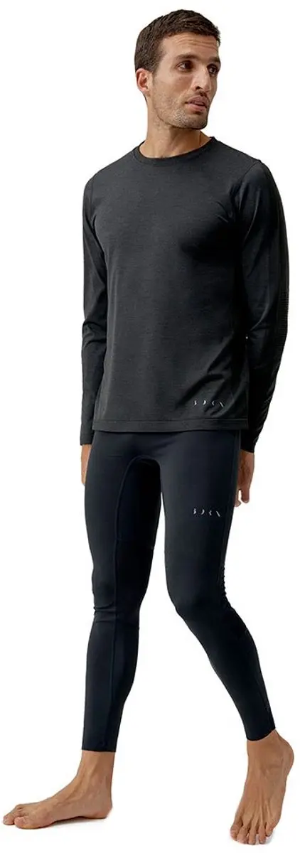 Born Living Yoga Kilux T-shirt - Lange mouwen - Zwart - S