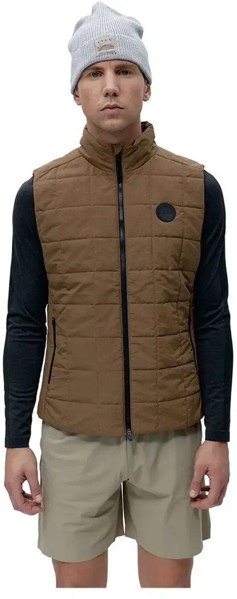 Born Living Yoga Merrit Vest Bruin M Man