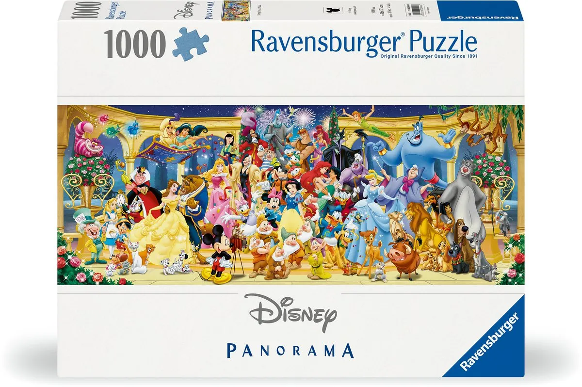 Ravensburger Disney Groepsfoto Puzzel 1000 Stuks - Multicolor