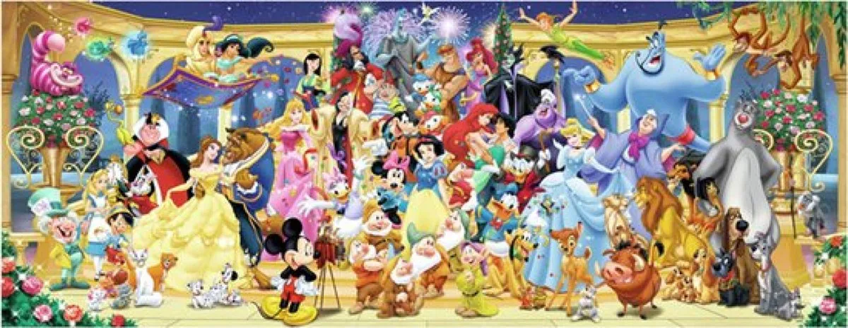 Ravensburger Disney Groepsfoto Puzzel 1000 Stuks - Multicolor