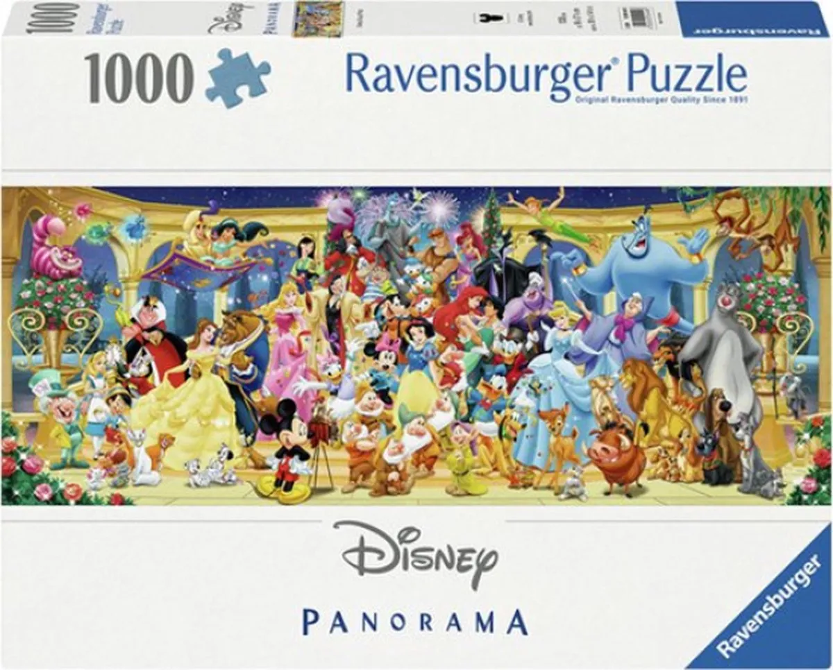 Ravensburger Disney Groepsfoto Puzzel 1000 Stuks - Multicolor