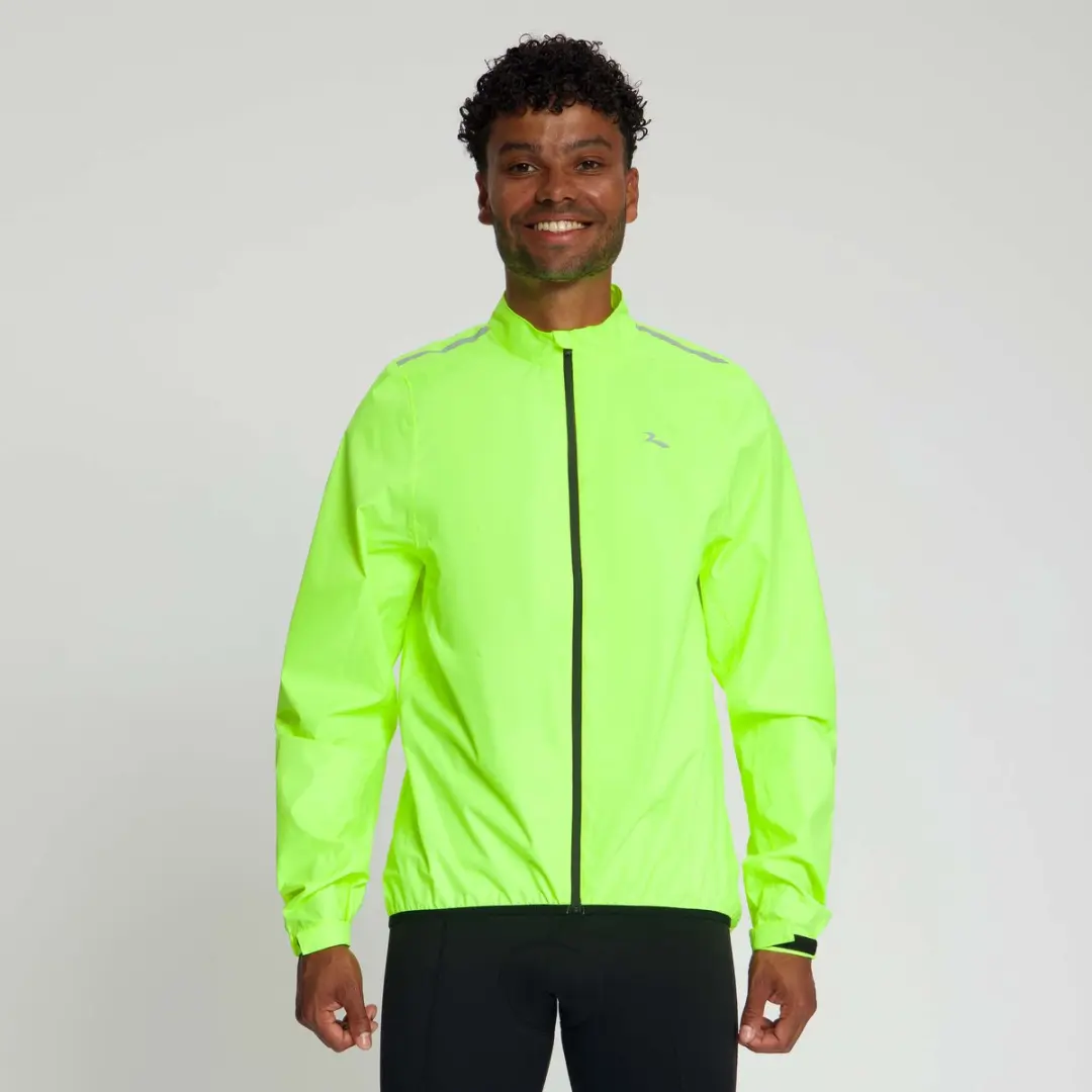 Rogelli Core Heren Regenjack - Fluor - XXL - afbeelding 6 van 6
