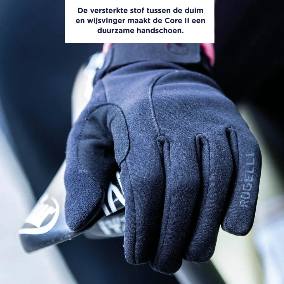 Rogelli Core II Dames Fietshandschoenen - Zwart