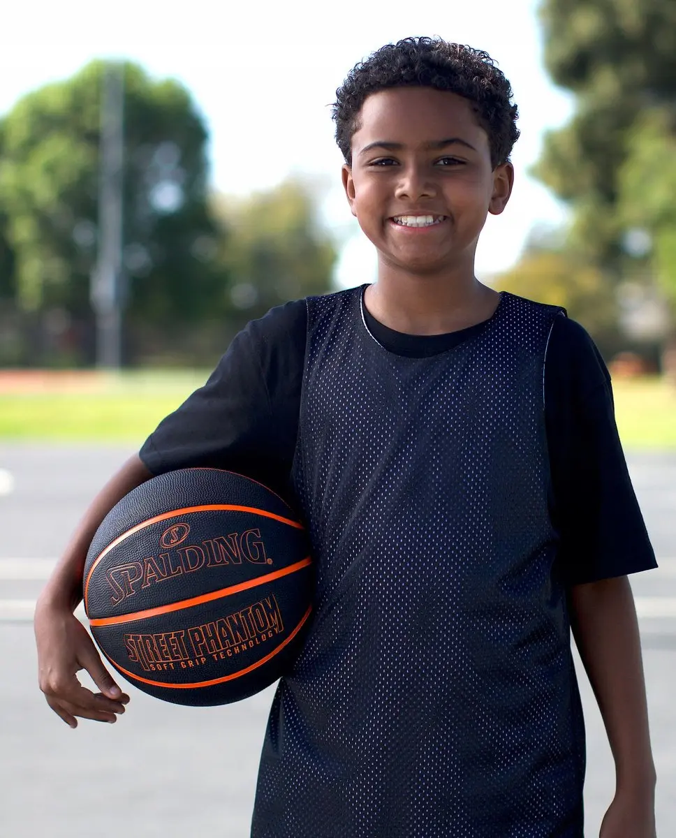 Spalding Street Phantom Basketbal 7 - Oranje