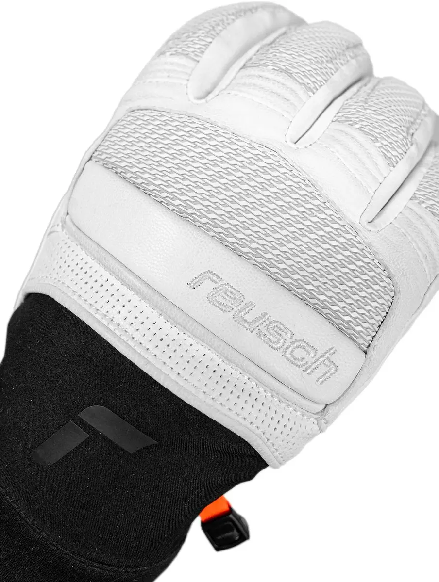 Reusch Alpine Master Vingerhandschoenen - Wit/Zwart - Maat 10