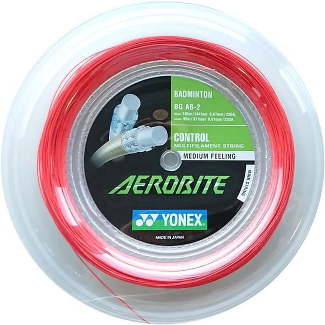 Yonex Aerobite Rol 200m - Wit/Rood