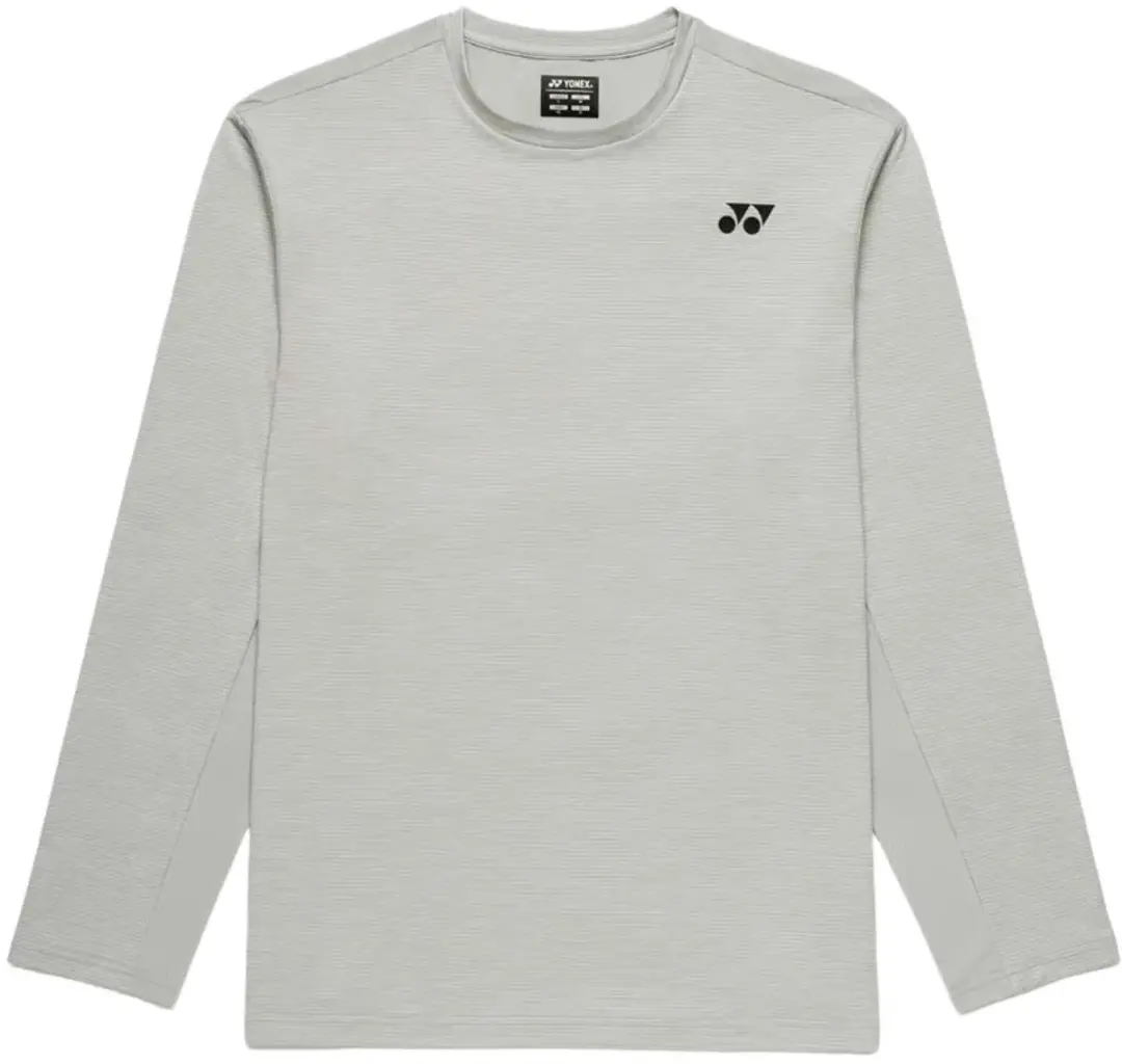 Yonex Ml T-shirt Met Lange Mouwen Grijs L Man