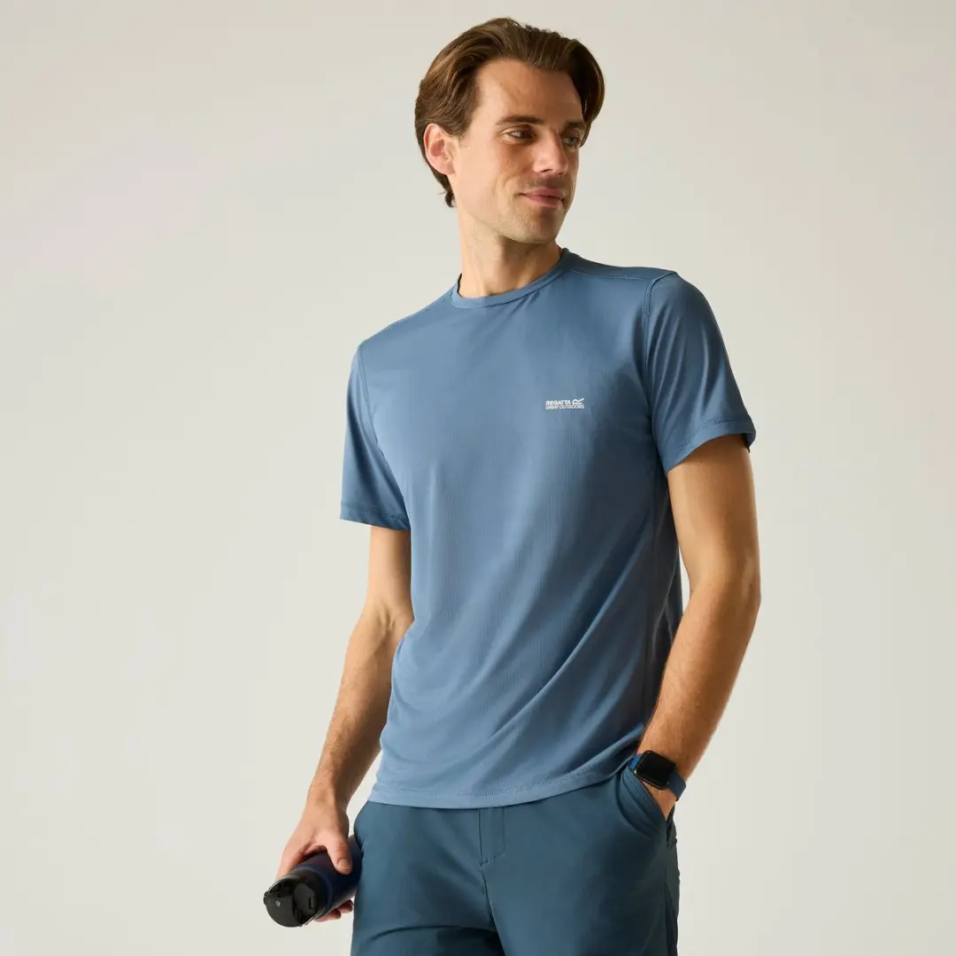 Mindo Anti-insect T-shirt met korte mouwen en mesh voor heren