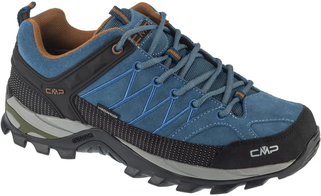 CMP Rigel Low WP, Mannen, Blauw, Trekkingschoenen, maat: 45