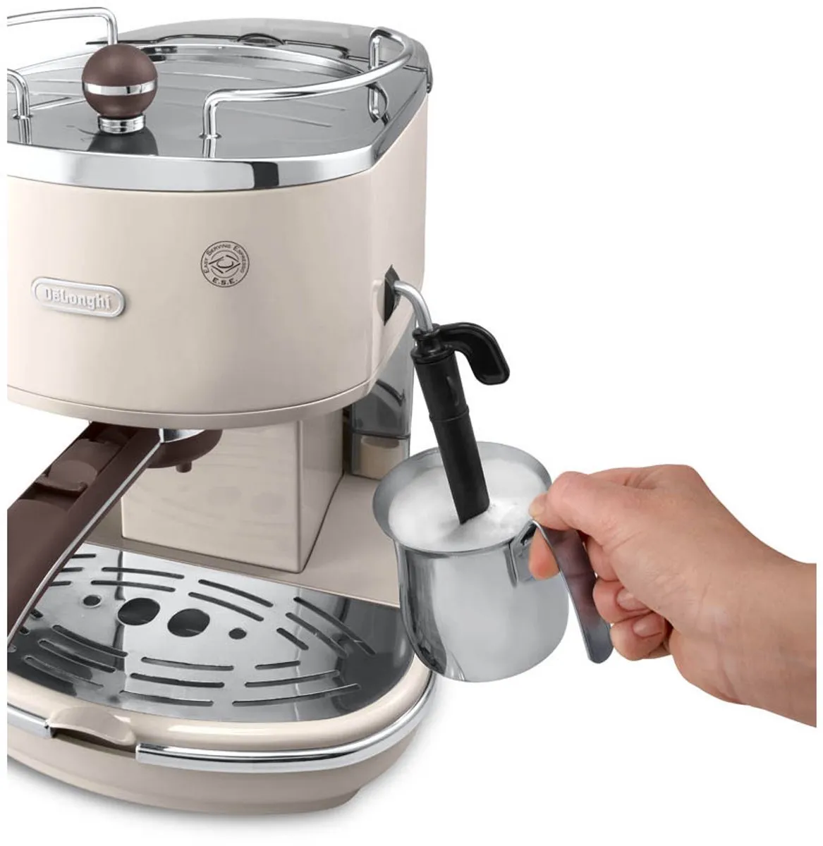 De'Longhi Icona Vintage ECOV311.BG Espressomachine - Beige
