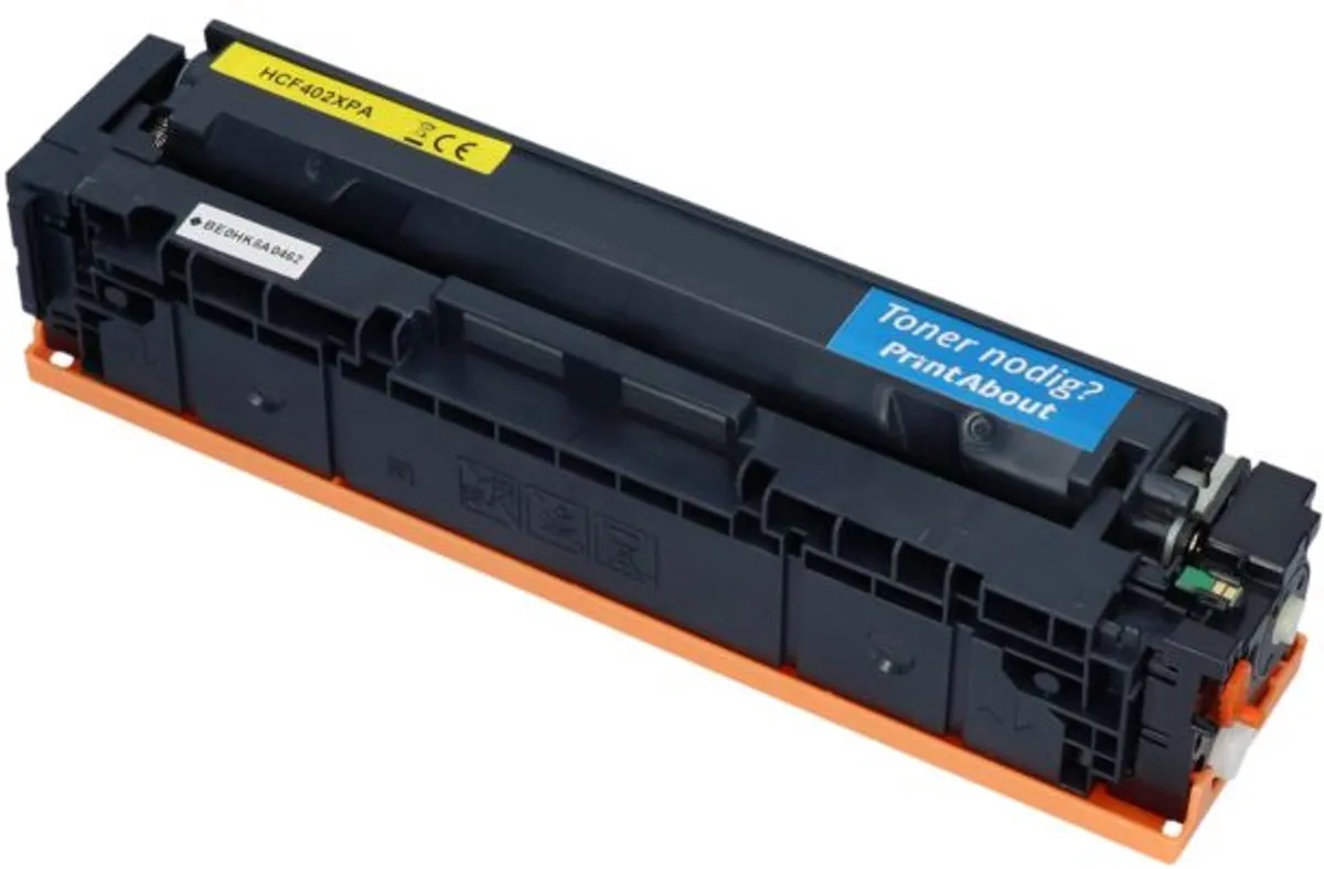 PrintAbout HP 201X CF402X Toner Geel - 10.900 pagina's