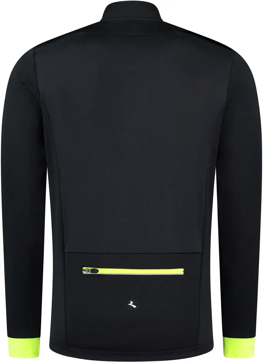 Rogelli Core Heren Fietsjack - Waterafstotend - Zwart/Fluor