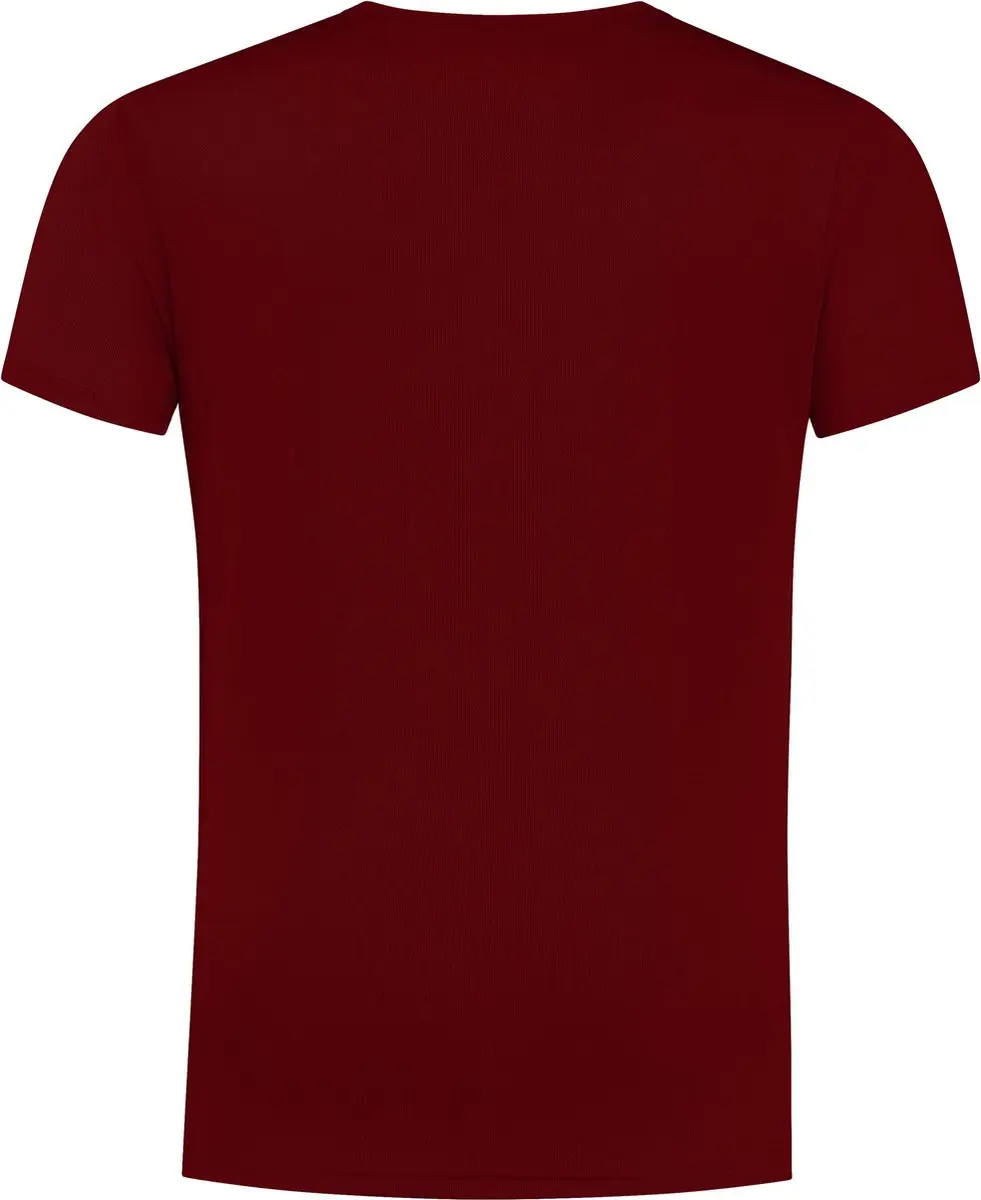 Rogelli Heren Hardloopshirt Korte mouw Bordeaux - XL - afbeelding 2 van 6
