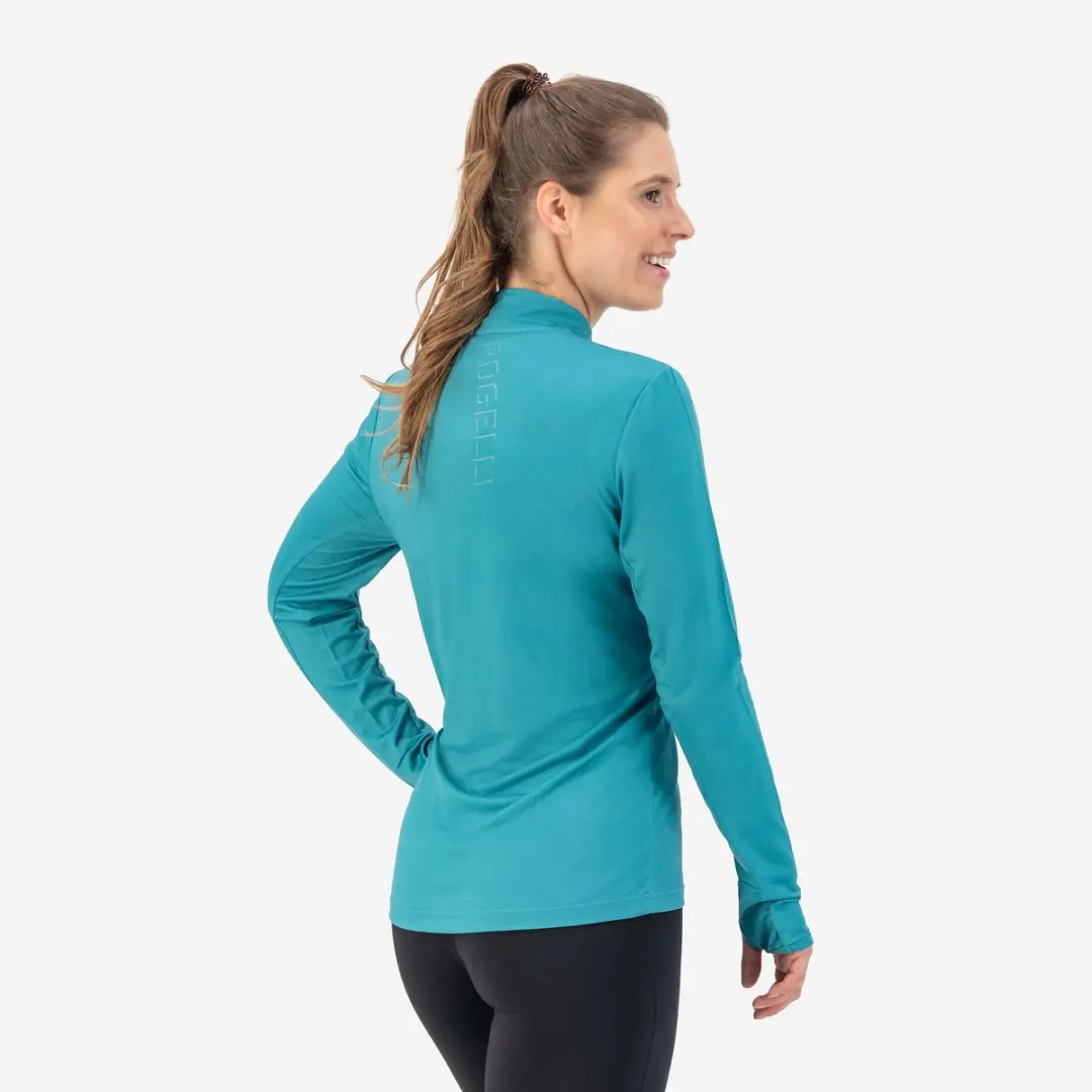 Rogelli Core Dames Hardloopshirt Lange Mouw ROG351999 - S - Blauw