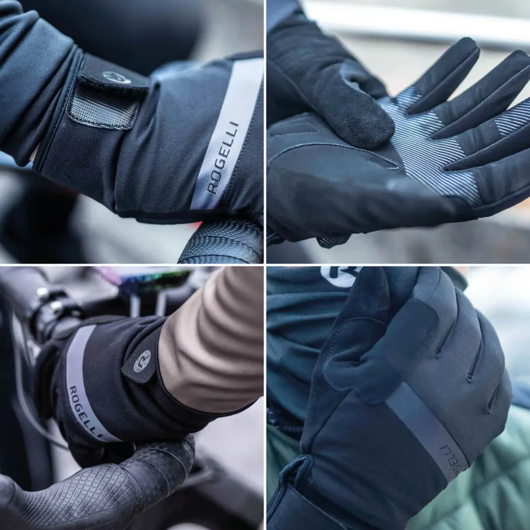 Rogelli Nova Heren Fietshandschoenen ROG351973 - Waterproof - S