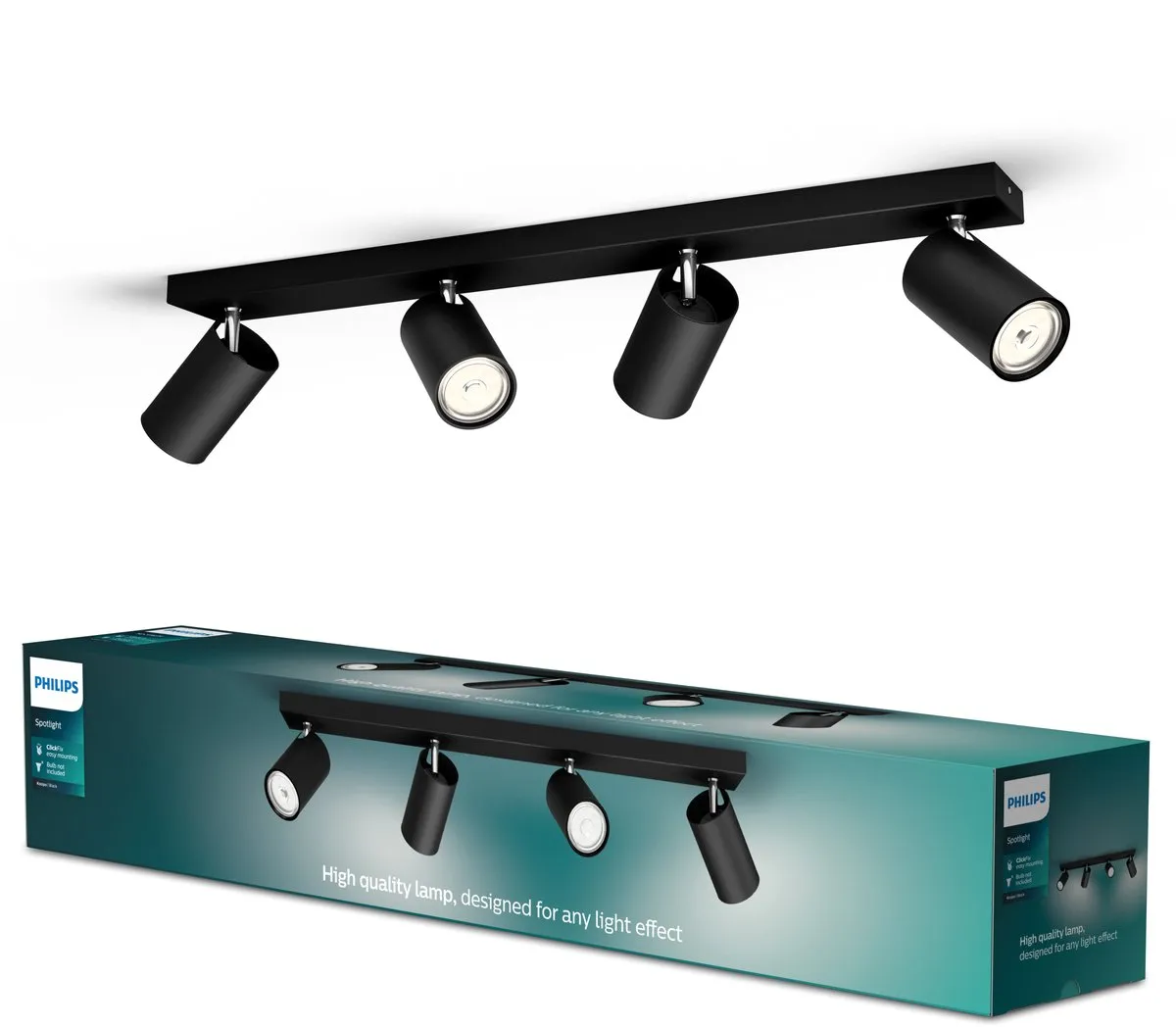 Philips Kosipo Opbouwspot 4-delig