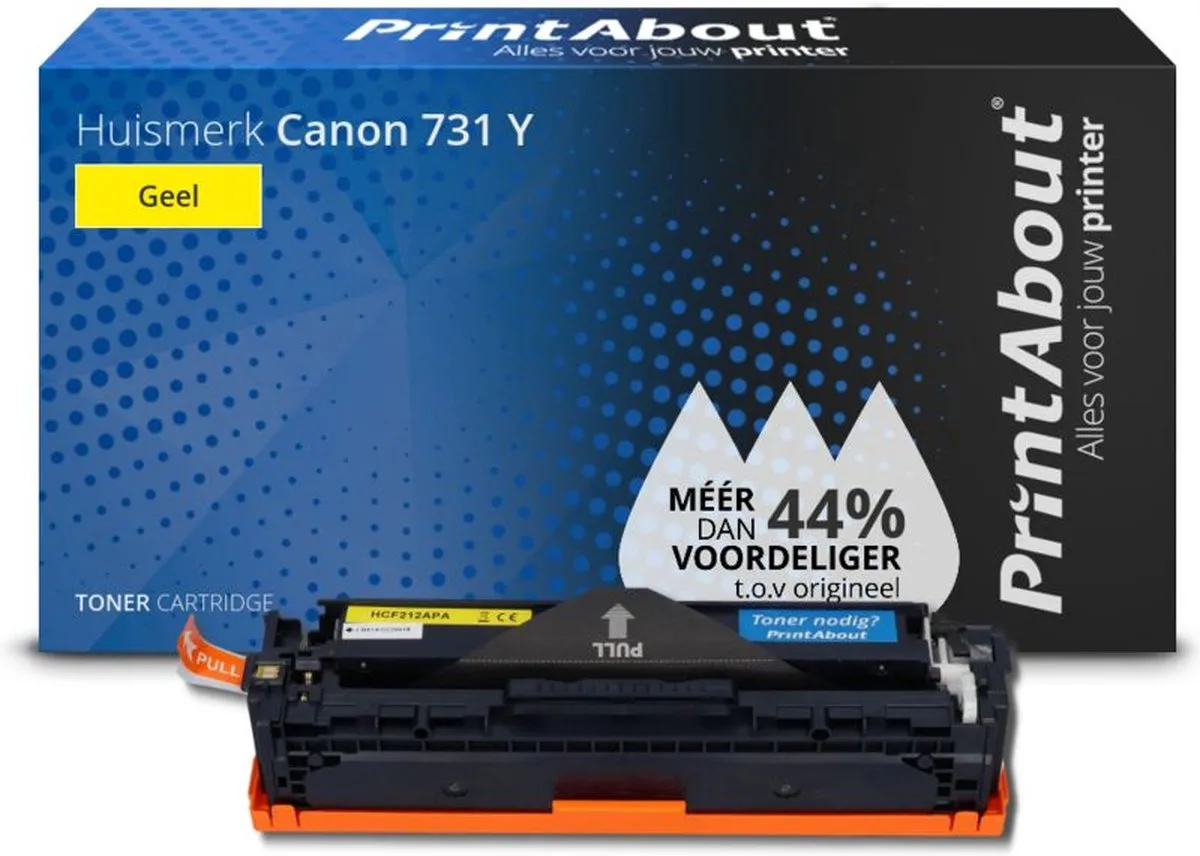 PrintAbout 731 Y-PA Toner Geel - 2.000 Afdrukken