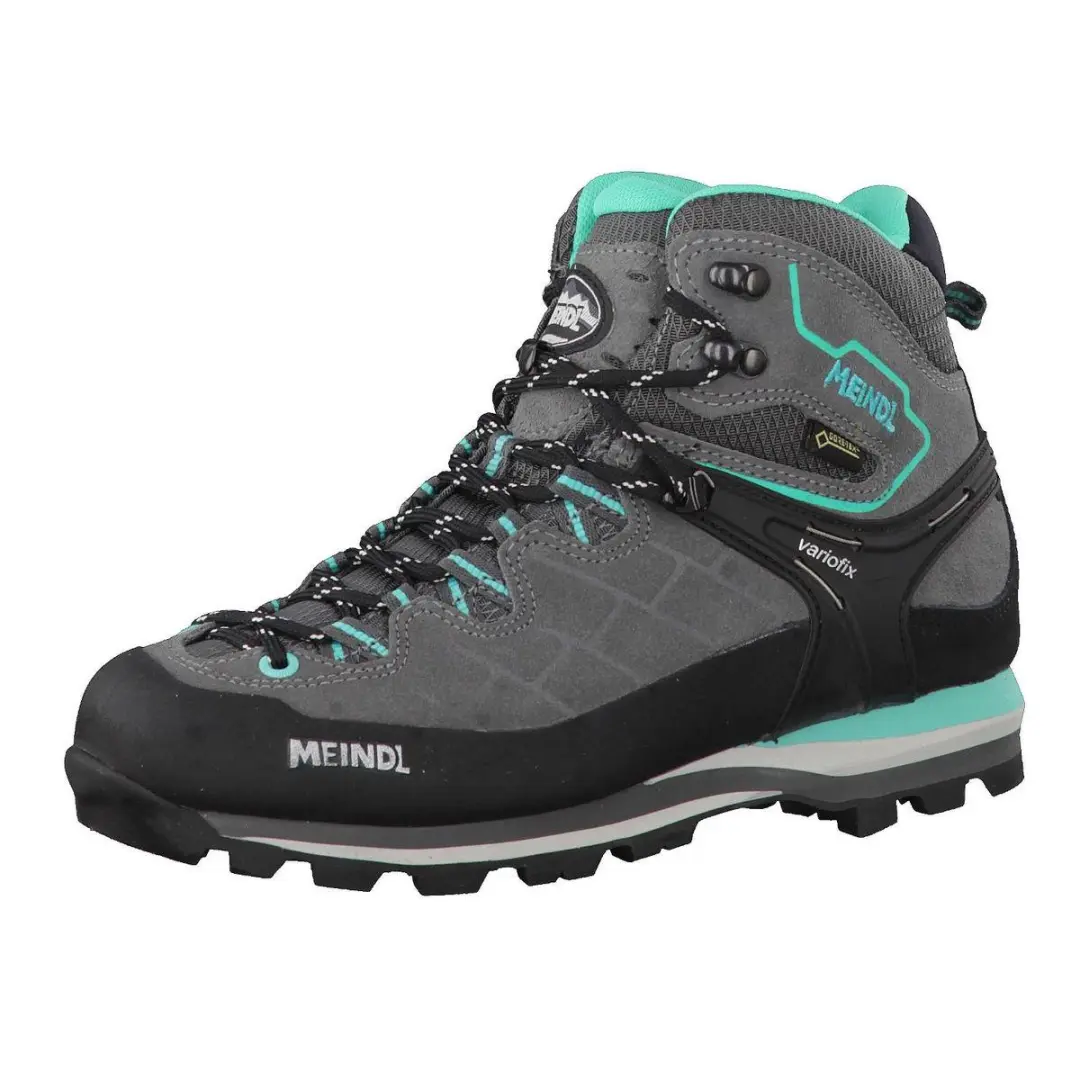 Meindl Litepeak Lady GTX Wandelschoenen - Dames 39 - Antraciet/Turquoise