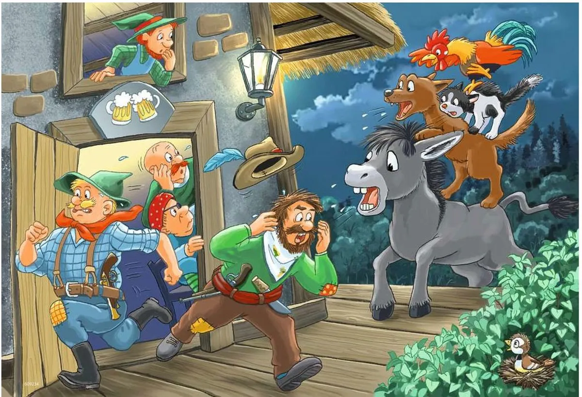 Ravensburger Sprookjes Legpuzzel 24 Stuks - 2x24 Meerkleurig