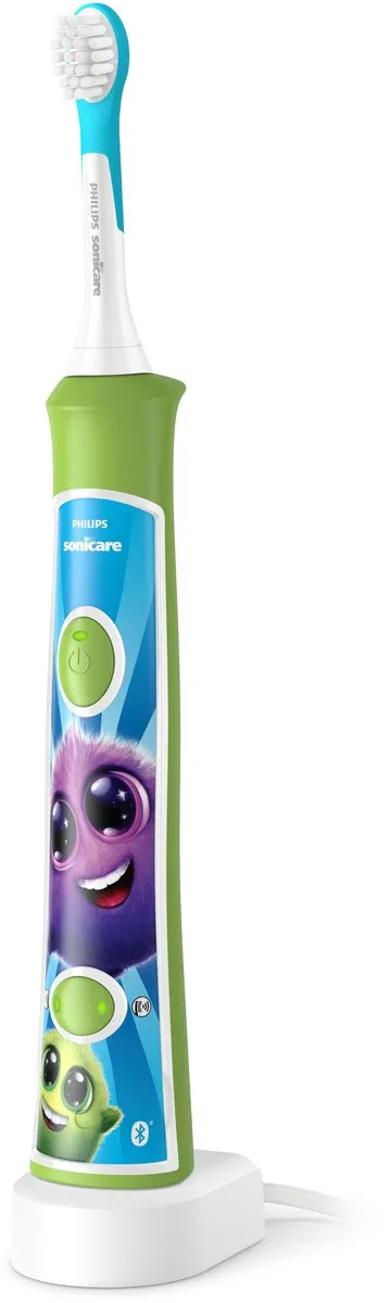 Philips Sonicare For Kids - Elektrische tandenborstel voor kinderen - Groen - Met App - HX6352/11
