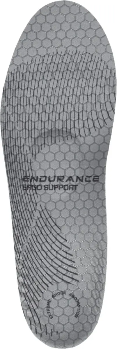 ENDURANCE Ergonomische Inlegzolen - 45-46 - Grijs - afbeelding 6 van 6