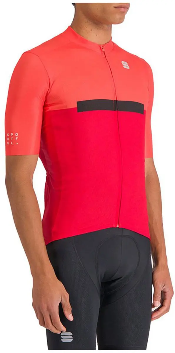 Sportful Pista Korte Mouw Wielertrui Rood XL Man