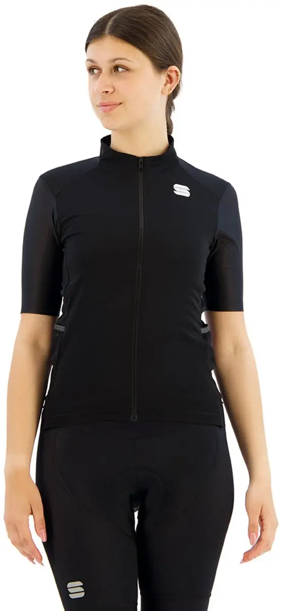 Sportful Supergiara Korte Mouw Wielertrui Zwart M Vrouw
