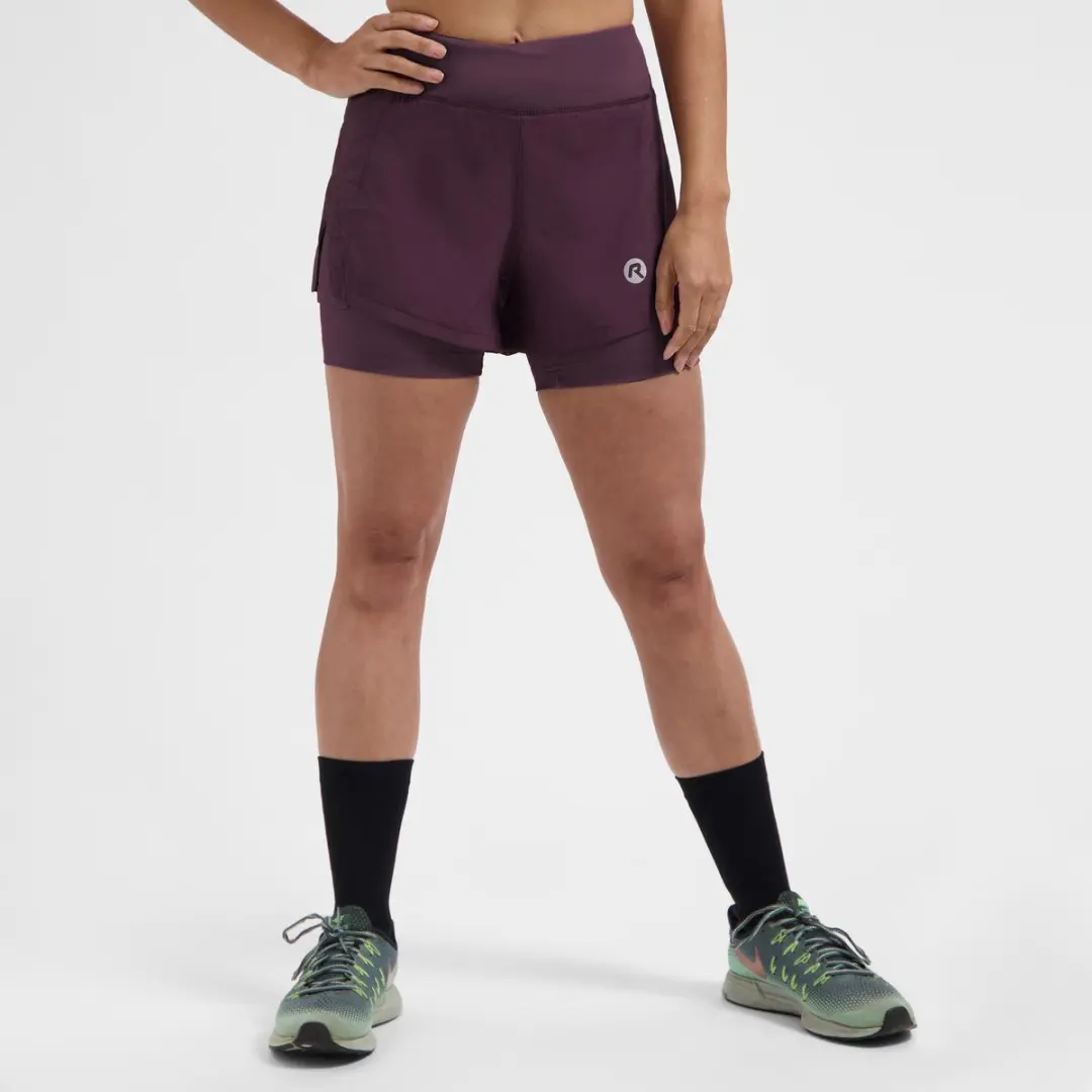 Rogelli Essential Dames 2-in-1 Hardloopshort