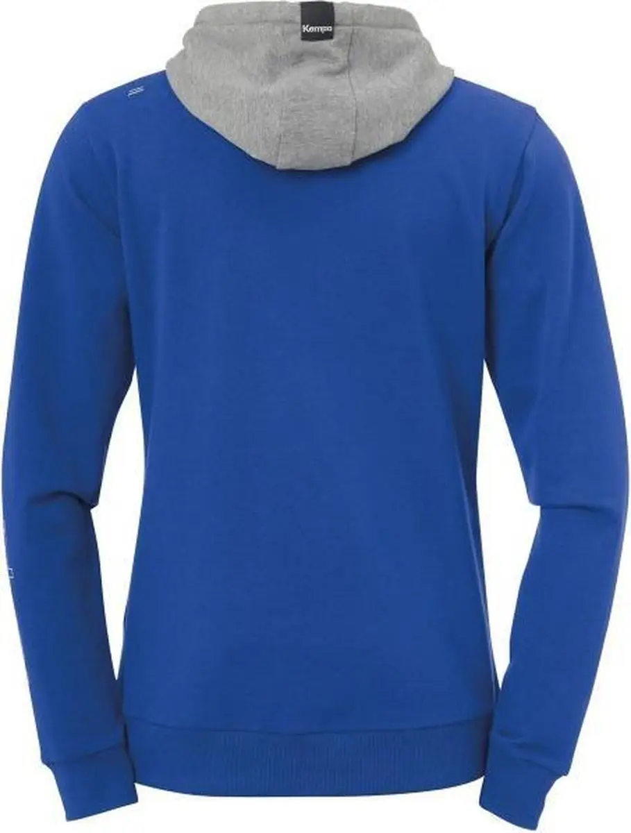 Kempa Core 2.0 Hood Jacket Dames - XS - Royal Blauw/Grijs Melange