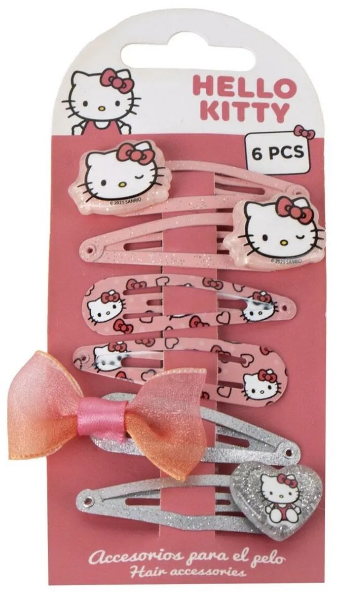 Hello Kitty Haarspeldjes - Roze