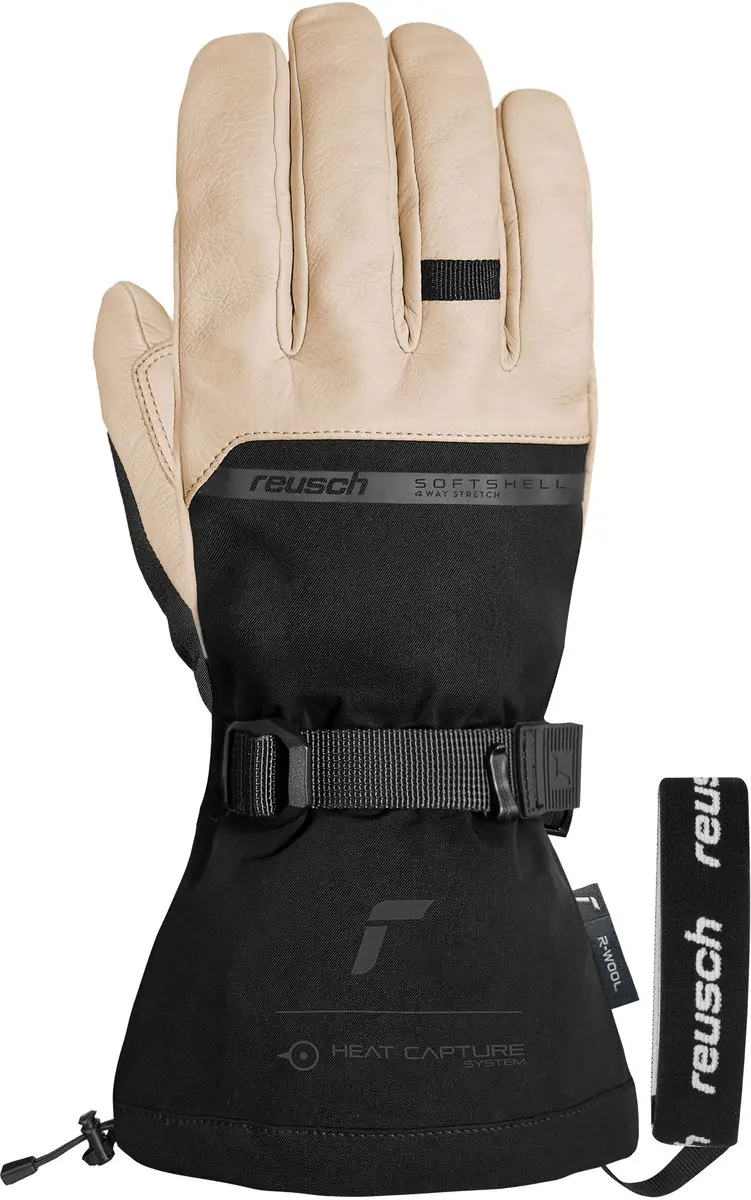 Reusch Duality R-WOOL Handschoenen - 11 - Beige/Zwart