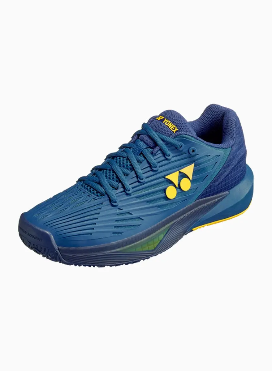 Yonex Tennisschoen Power Cushion Eclipsion 5 Heren Blauw Geel