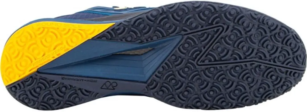 Yonex Power Cushion Eclipsion 5 Tennisschoen - 45 - Blauw/Geel - afbeelding 4 van 6