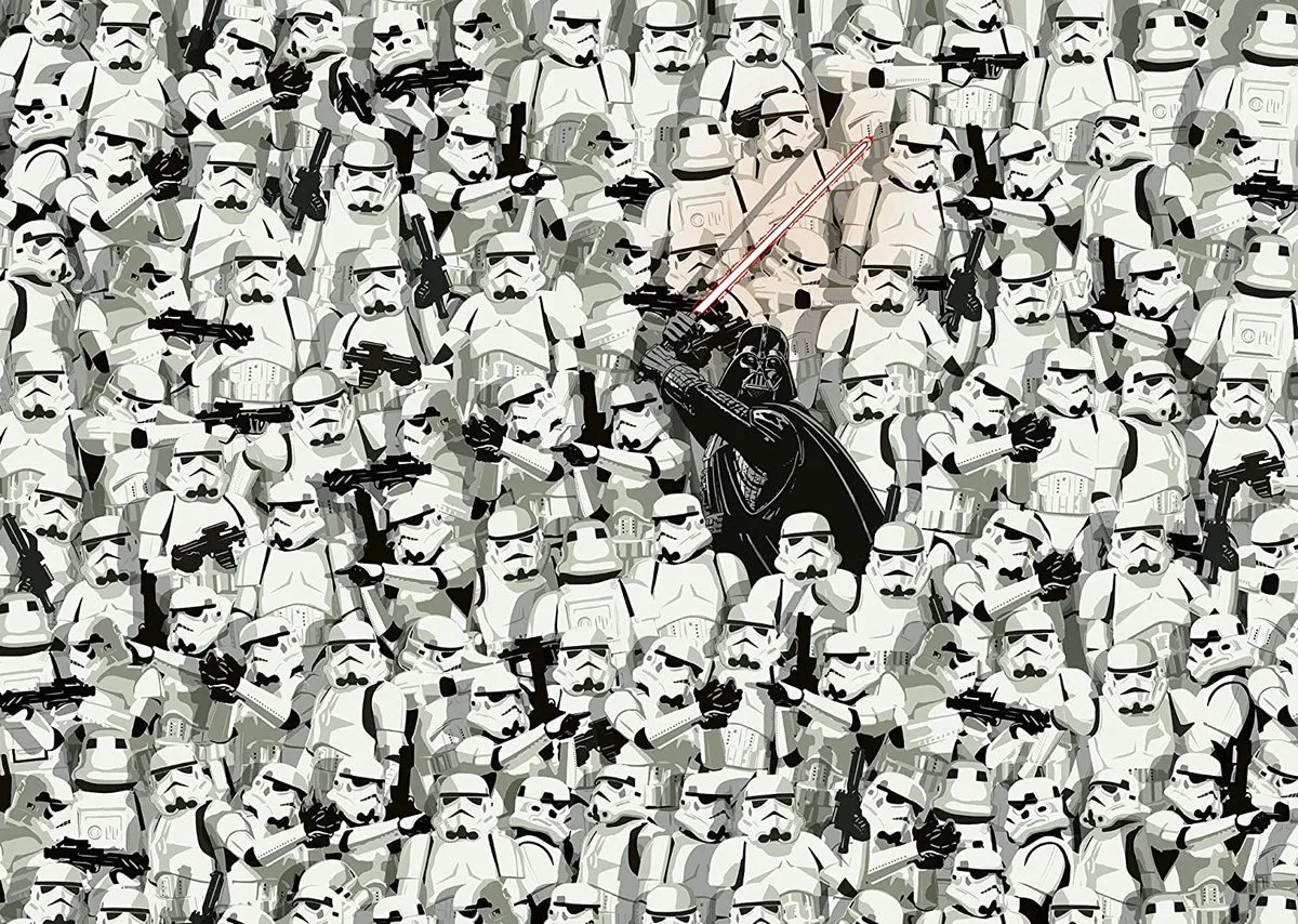 Ravensburger Star Wars Challenge Puzzel 1000 Stuks - Multicolor
