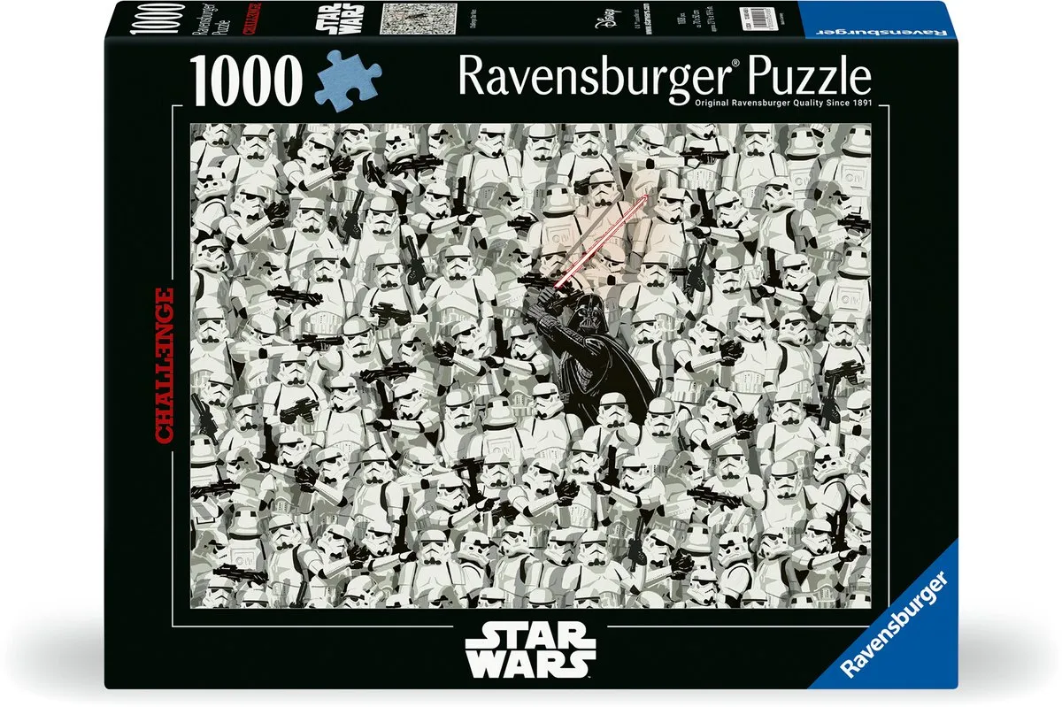 Ravensburger Star Wars Challenge Puzzel 1000 Stuks - Multicolor