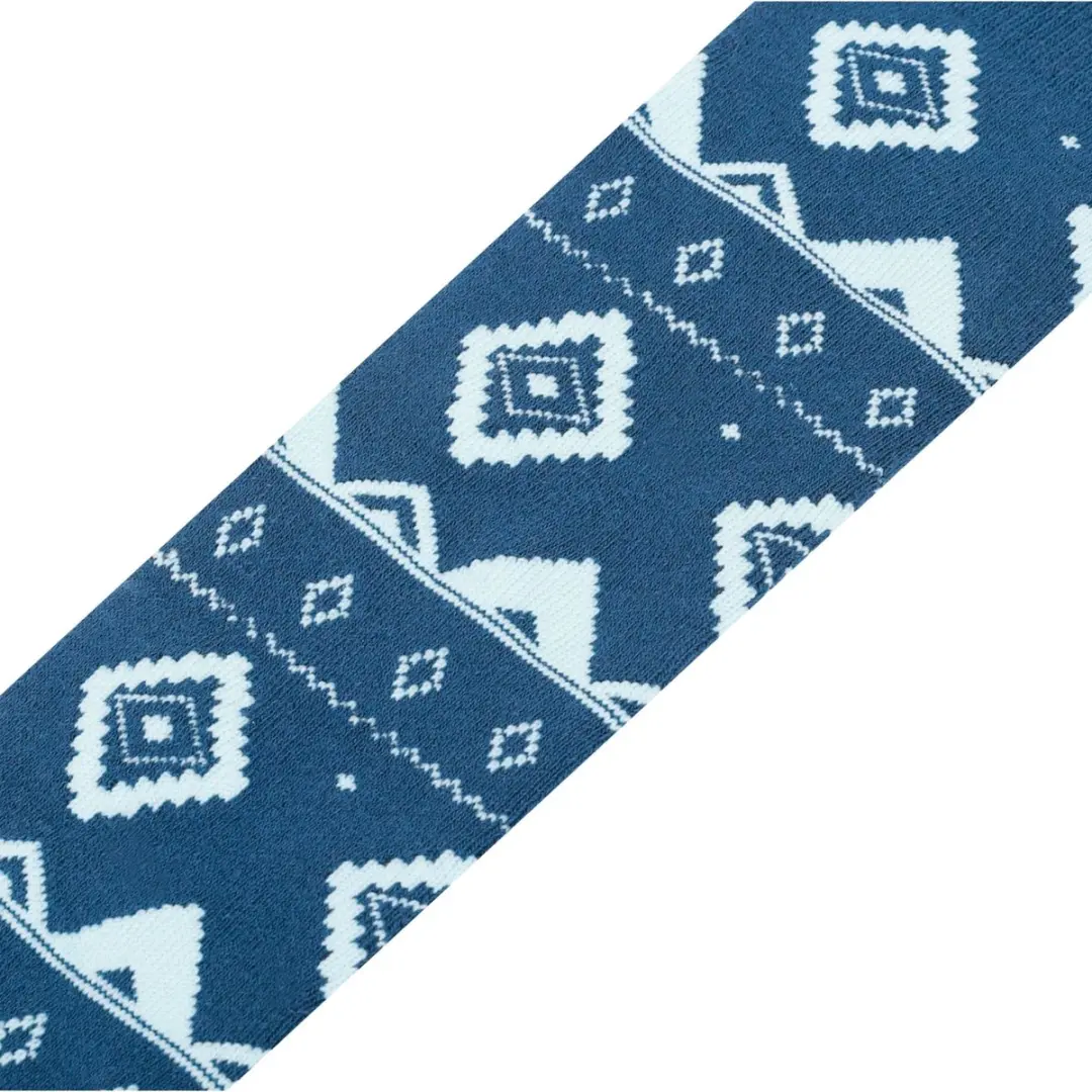 Dare 2b Printed Skisokken Dames 38-42 - Blauw/Lichtblauw