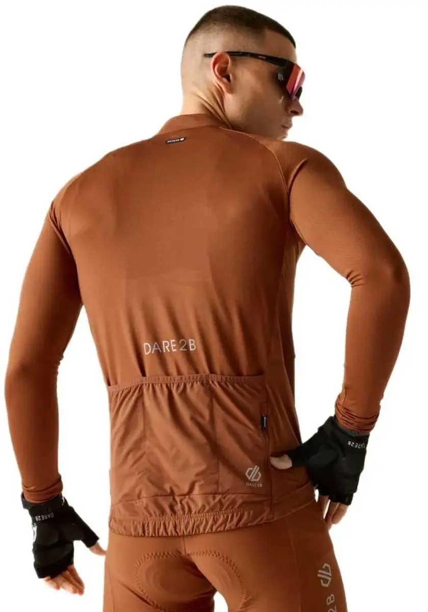 Dare 2b Heren Lightning Fietsjersey XL - Oranje