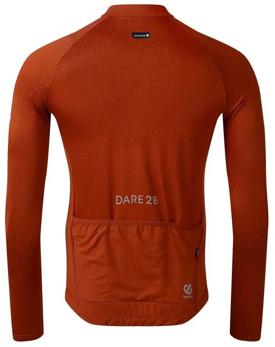 Dare 2b Heren Lightning Fietsjersey XL - Oranje