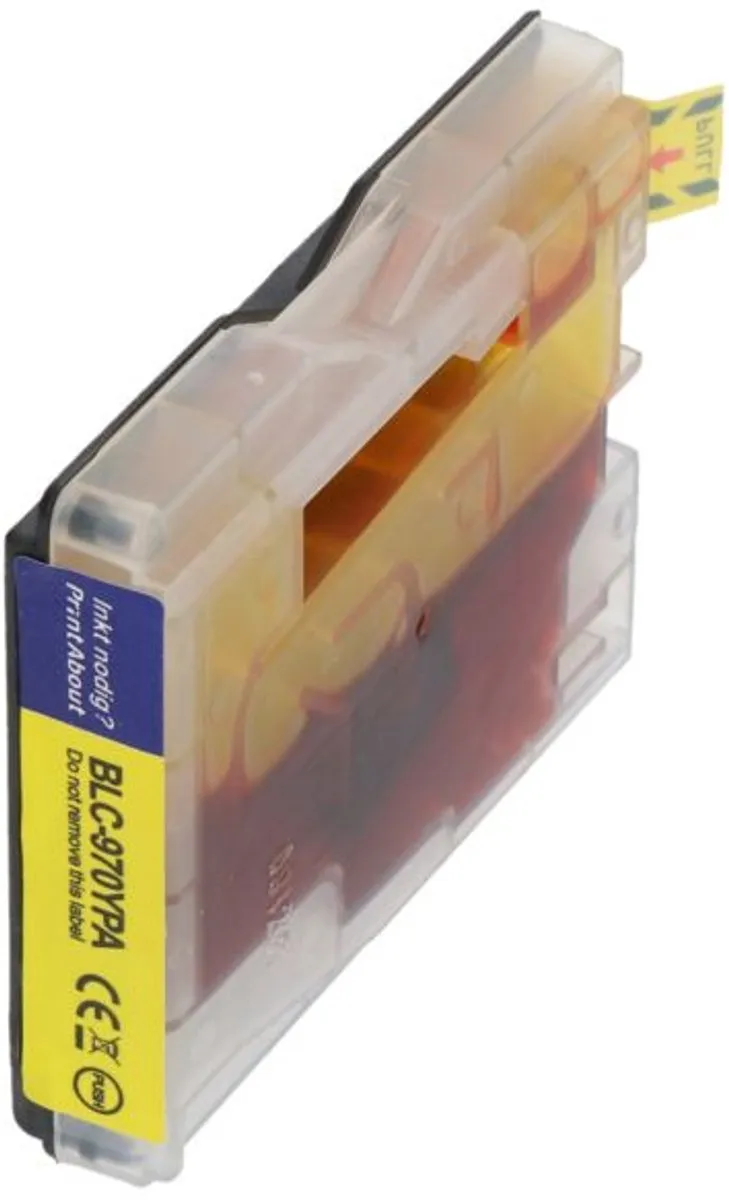 PrintAbout LC-1000Y Inktcartridge Geel