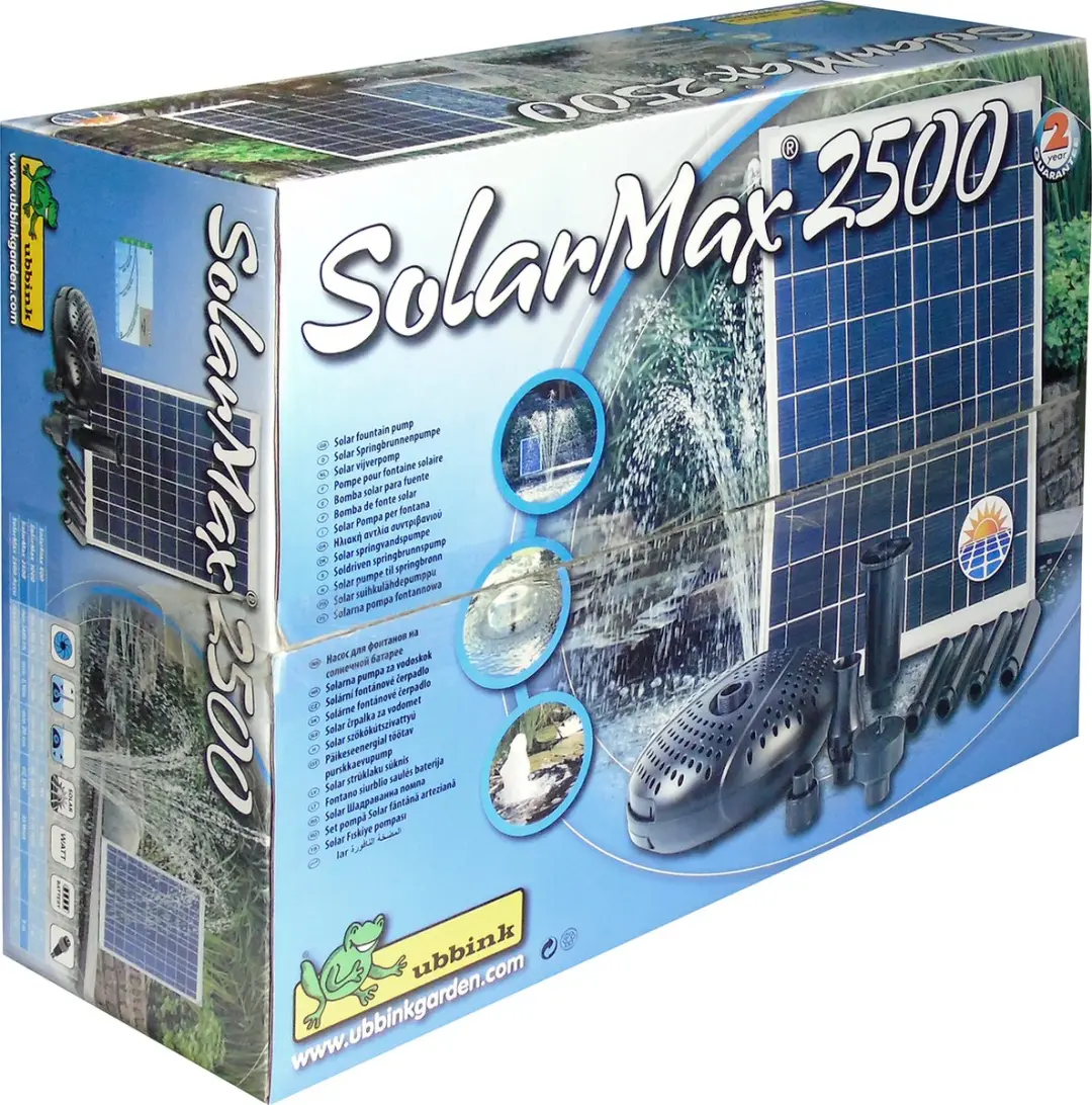 Ubbink SolarMax 2500 Zonnepomp - 2450 l/u - afbeelding 4 van 4
